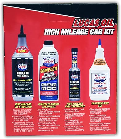 Lucas Oil High Mileage Car Kit