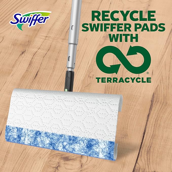 Swiffer Heavy Duty Mop Wet Multi-Surface Cloth Refills for Floor Mopping and Cleaning, Outdoor Window Fresh Scent, 20 count