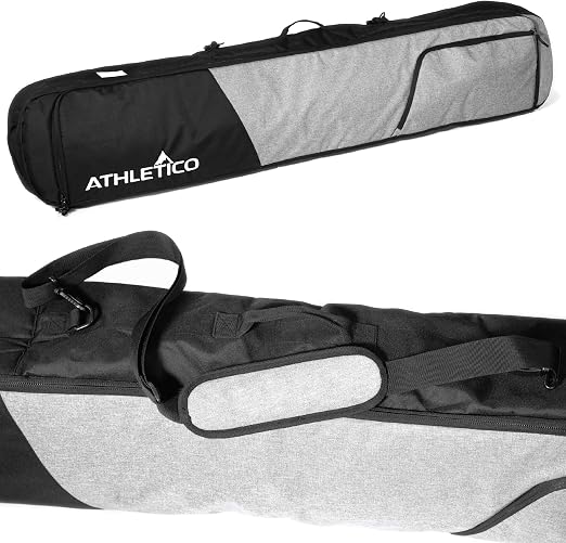 Athletico Peak Snowboard Bag - Padded Snowboard Travel Bag for Air Travel Carries Snow Board Gear Including Snowboarding