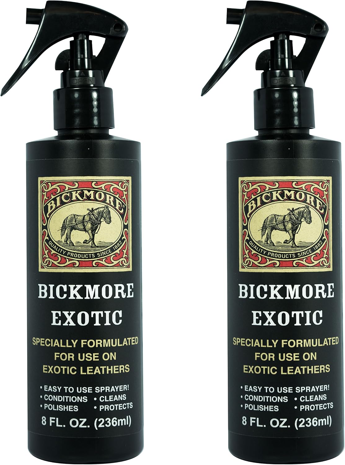 Exotic Leather Cleaner & Conditioner 8 oz (2-Pack)