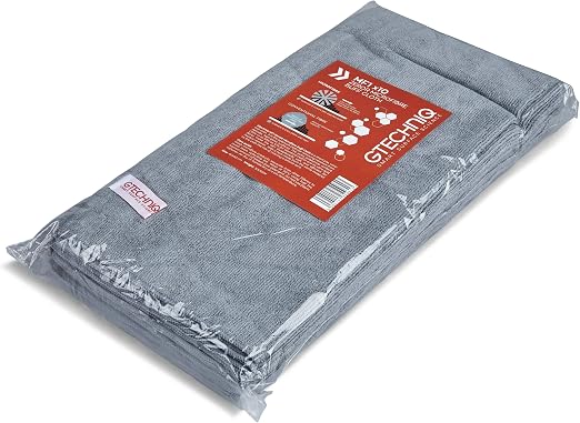 Gtechniq MF1 Microfiber Cloth for Cars (10 Pack)