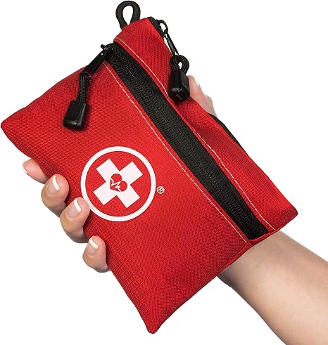 Swiss Safe 64 Piece First Aid Kit for Camping, Travel, Car & Survival
