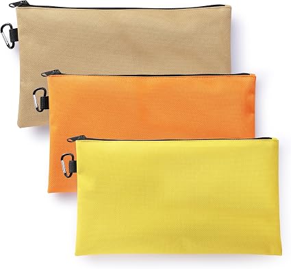 Tool Bag Zipper Pouch, 3PCS Premium Tool Pouch, Utility Storage Organizer