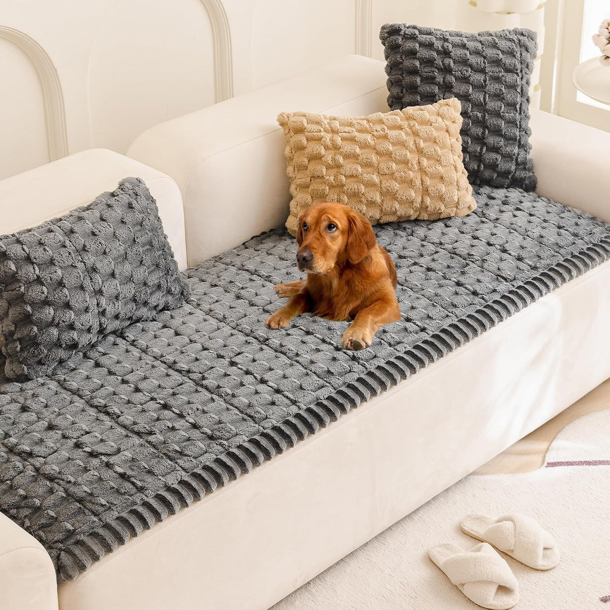 Pet Couch Cover Washable Sofa Protector Covers for Dogs Non Slip Dog Mat
