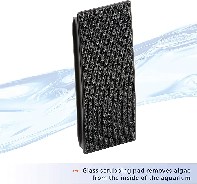 Aqueon Aquarium Algae Scraper, Fish Tank Cleaning Magnets for Glass/Acrylic, Large