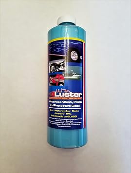 Waterless Car Wash Cleans, Seals, Polishes and Protects All Paint and Glass in One Step. Simply Spray, Wipe and Buff for