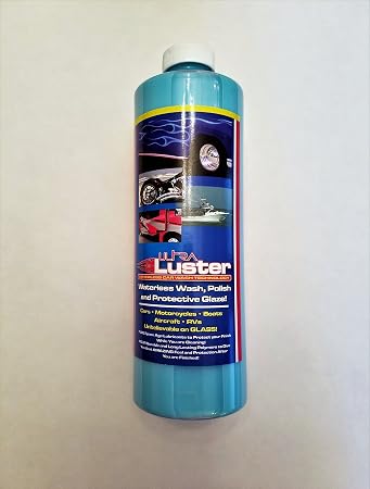 Waterless Car Wash Cleans, Seals, Polishes and Protects All Paint and Glass in One Step. Simply Spray, Wipe and Buff for