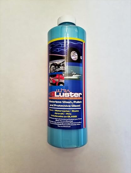 Waterless Car Wash Cleans, Seals, Polishes and Protects All Paint and Glass in One Step. Simply Spray, Wipe and Buff for