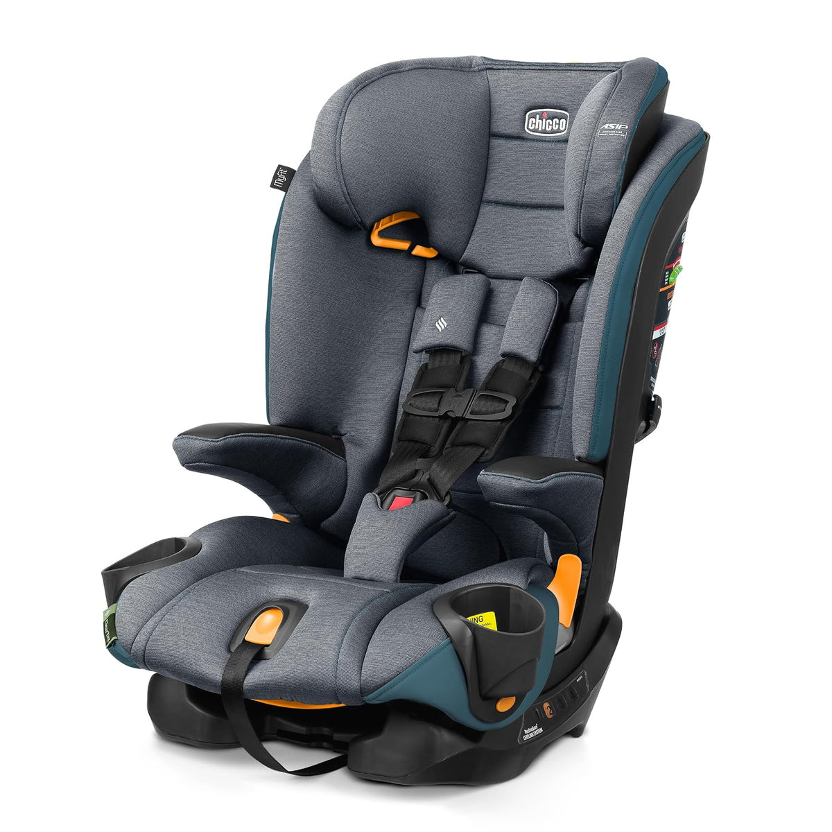 MyFit ClearTex 2-in-1 Harness + High Back Booster Car Seat