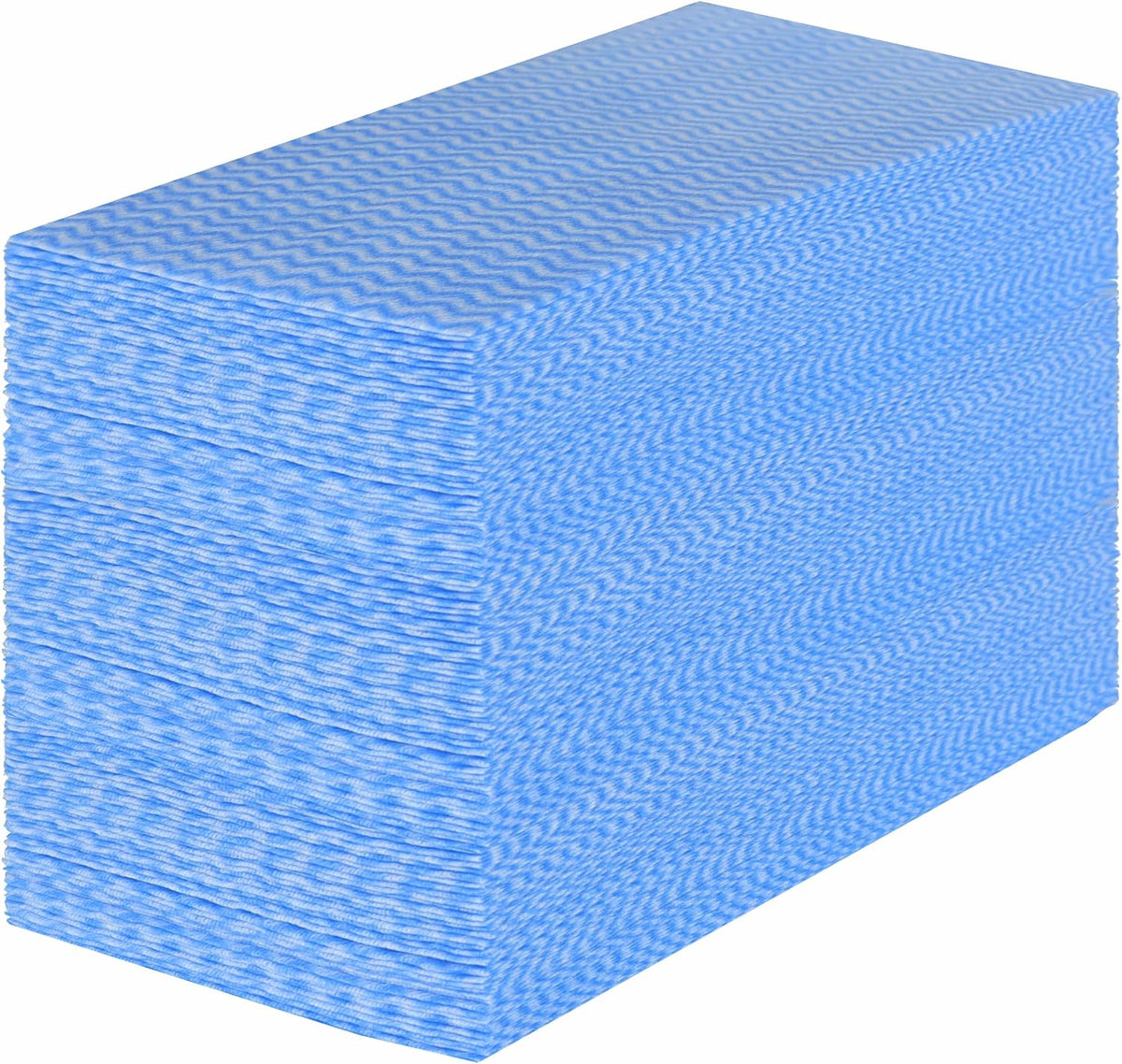 Handi Wipes Reusable Cloths, Blue Disposable Kitchen Cleaning Towel Roll, Heavy Duty J Cloth,100 Count