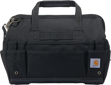 Carhartt Onsite Tool Bag, Durable Water-Resistant, Tool Storage Bag, Heavyweight, 16-Inch, Black