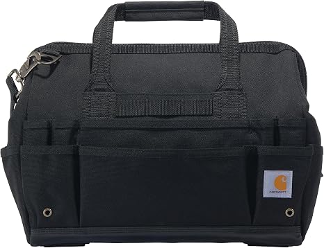 Carhartt Onsite Tool Bag, Durable Water-Resistant, Tool Storage Bag, Heavyweight, 16-Inch, Black