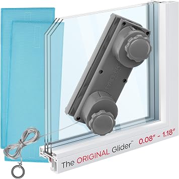 Tyroler Glider R-2 AFC Magnetic Window Cleaner Tool Fits Windows 0.1"-1.2"