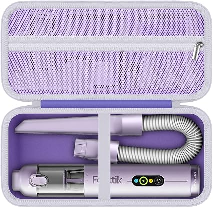 Aenllosi Hard Case for Fanttik Slim V10 Ultra 4-in-1 Car Vacuum, Purple - Cleanova