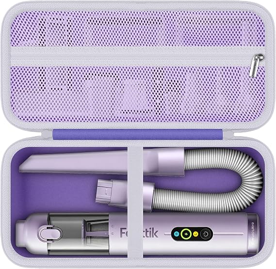 Aenllosi Hard Case for Fanttik Slim V10 Ultra 4-in-1 Car Vacuum, Purple - Cleanova