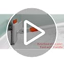 Baseboard Cleaner Tool with Handle, Extendable Long Handle Baseboard Cleaning Duster with Reusable Pads for Floorboard, Ceiling Fan Blade Cleaner Duster (Gray)
