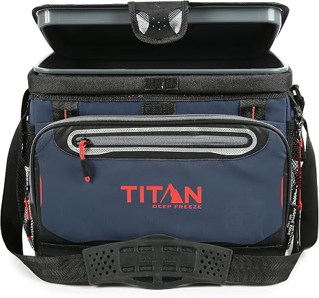 Titan by Arctic Zone Deep Freeze Cooler - Zipperless Hardbody Cooler - Deep Freeze Insulation, HardBody Liner, and Smart
