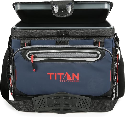 Titan by Arctic Zone Deep Freeze Cooler - Zipperless Hardbody Cooler - Deep Freeze Insulation, HardBody Liner, and Smart