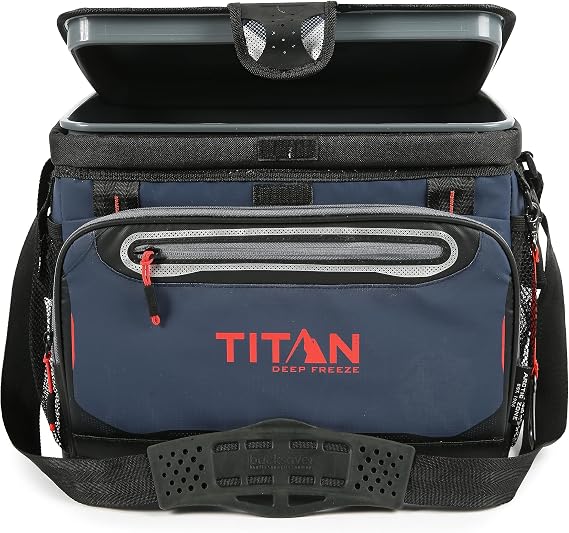 Titan by Arctic Zone Deep Freeze Cooler - Zipperless Hardbody Cooler - Deep Freeze Insulation, HardBody Liner, and Smart