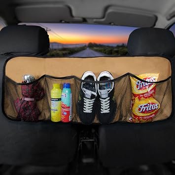 FH Group FH1122BEIGE E-Z Travel™ Multi-Pocket Storage Collapsible Beige Car Trunk Organizer (Easy Carry Perfect for Gara