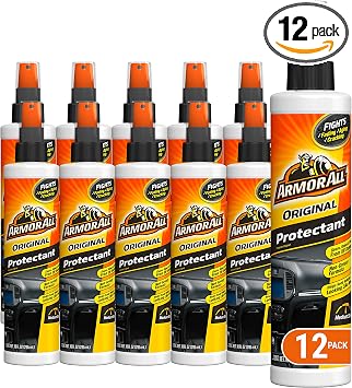 Armor All Interior Car Cleaner Spray Bottle, Protectant Cleaning for Cars, Truck, Motorcycle, Pump Sprayer 11010-12PK, 1