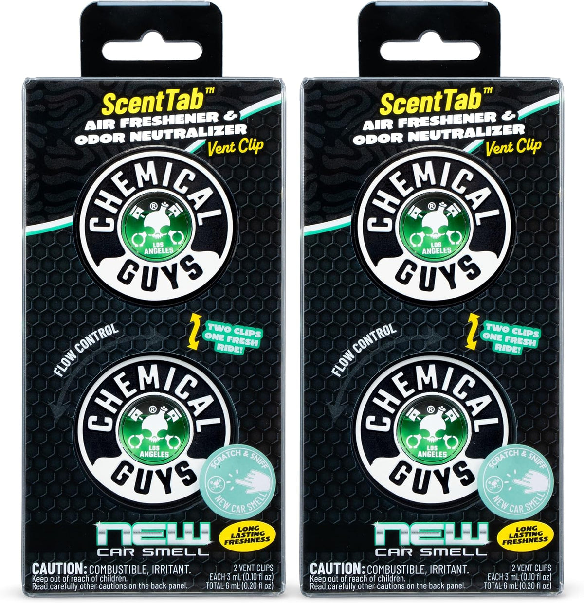 New Car Vent Clip Air Freshener 4 Pack for Cars