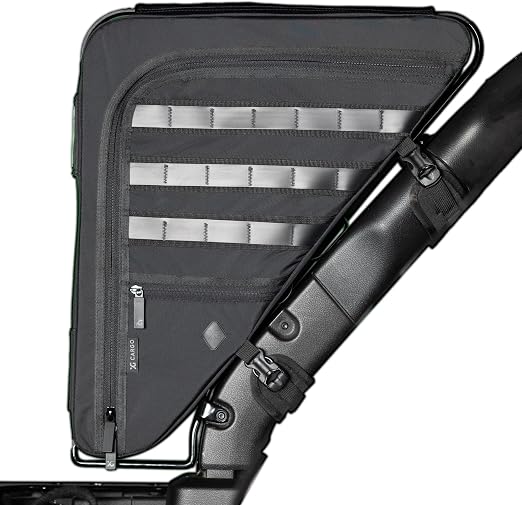XG Cargo - Wrangler Gama Adventure JL/4XE | Compatible with Jeep Wrangler Storage Bag | Jeep Roll Bar Storage Bag | Pate