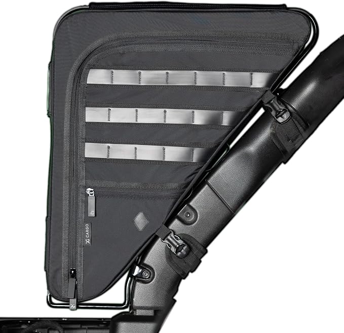 XG Cargo - Wrangler Gama Adventure JL/4XE | Compatible with Jeep Wrangler Storage Bag | Jeep Roll Bar Storage Bag | Pate