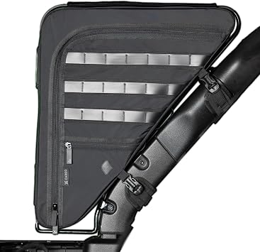XG Cargo - Wrangler Gama Adventure JL/4XE | Compatible with Jeep Wrangler Storage Bag | Jeep Roll Bar Storage Bag | Pate