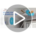 Ceiling Fan Cleaner Duster, Adjustable Microfiber Duster, Blue