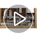 12 Pack Shoe Storage Box, Clear Plastic Stackable Shoe Organizer for Closet, Space Saving Foldable Shoe Rack Sneaker Container Bin Holder